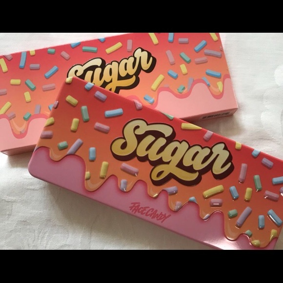 Face Candy Sugar Eyeshadow Palette Sweet Peach - Picture 3 of 8